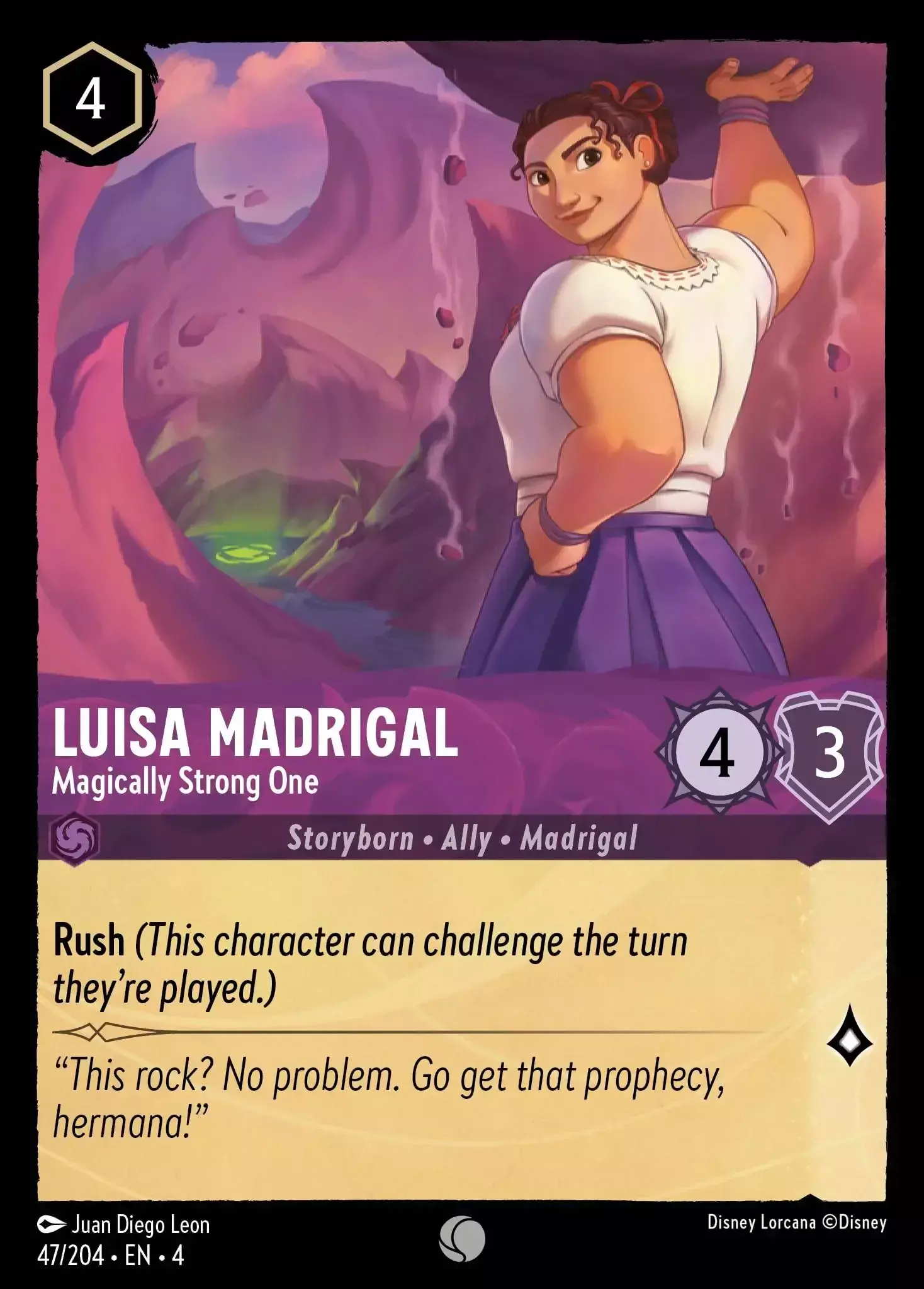 Luisa Madrigal - Magically Strong One