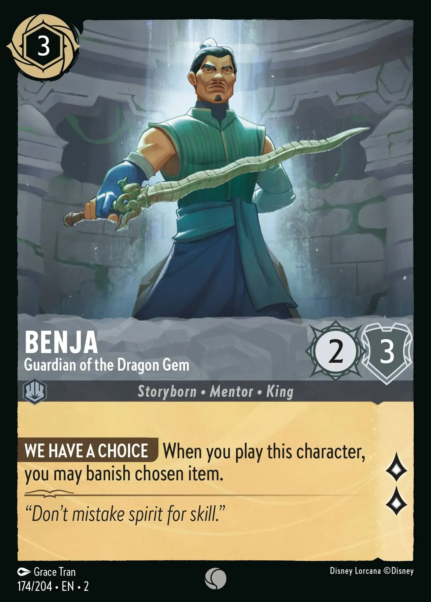 Benja - Guardian of the Dragon Gem